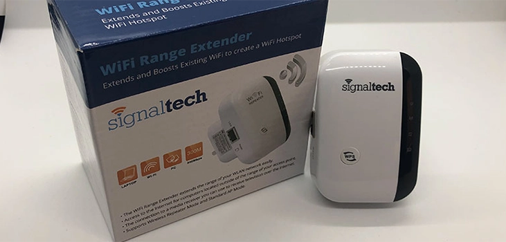 SignalTech WiFi Booster out of box